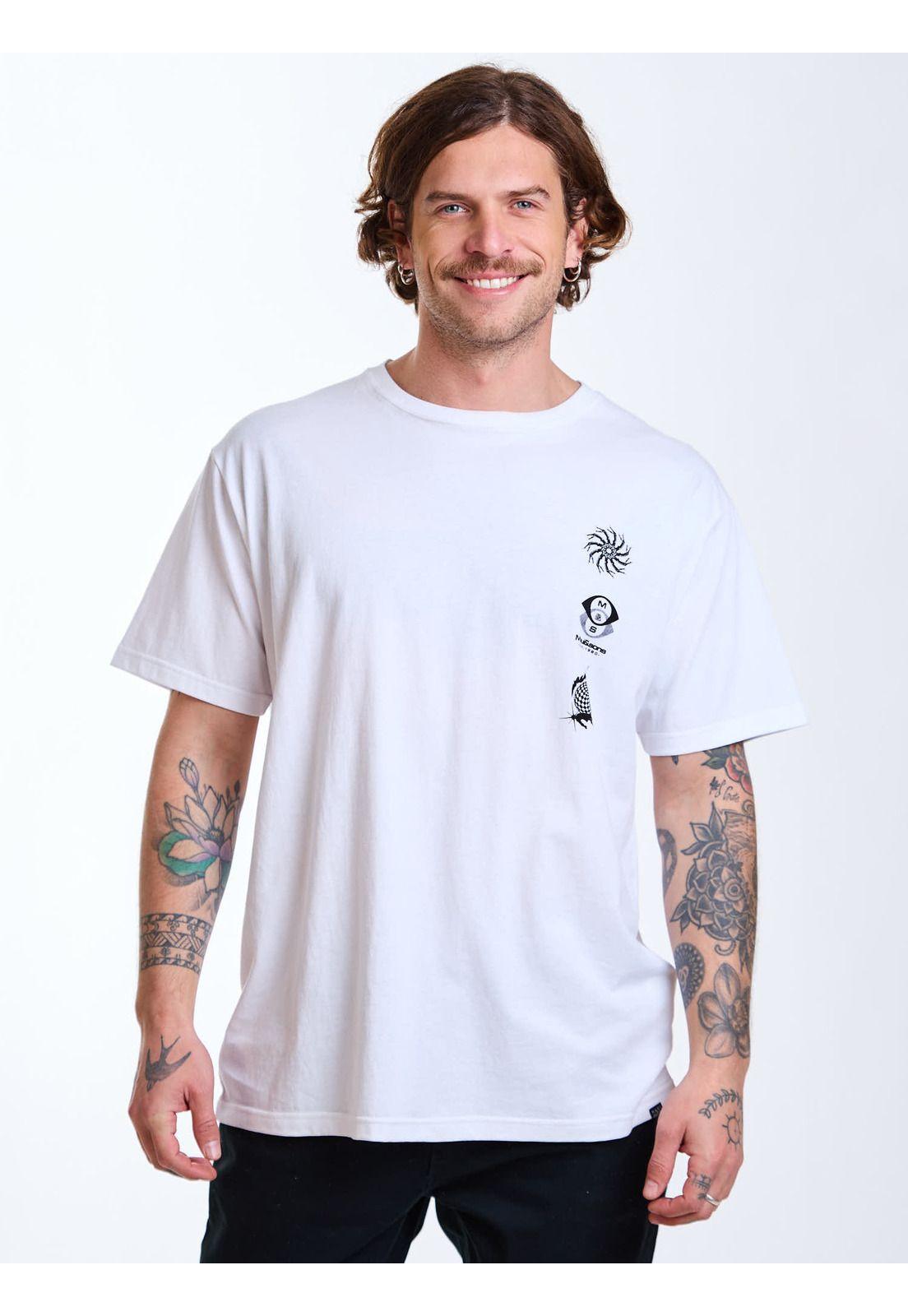 Polera MC Chill Blanco Hombre Maui and Sons-0