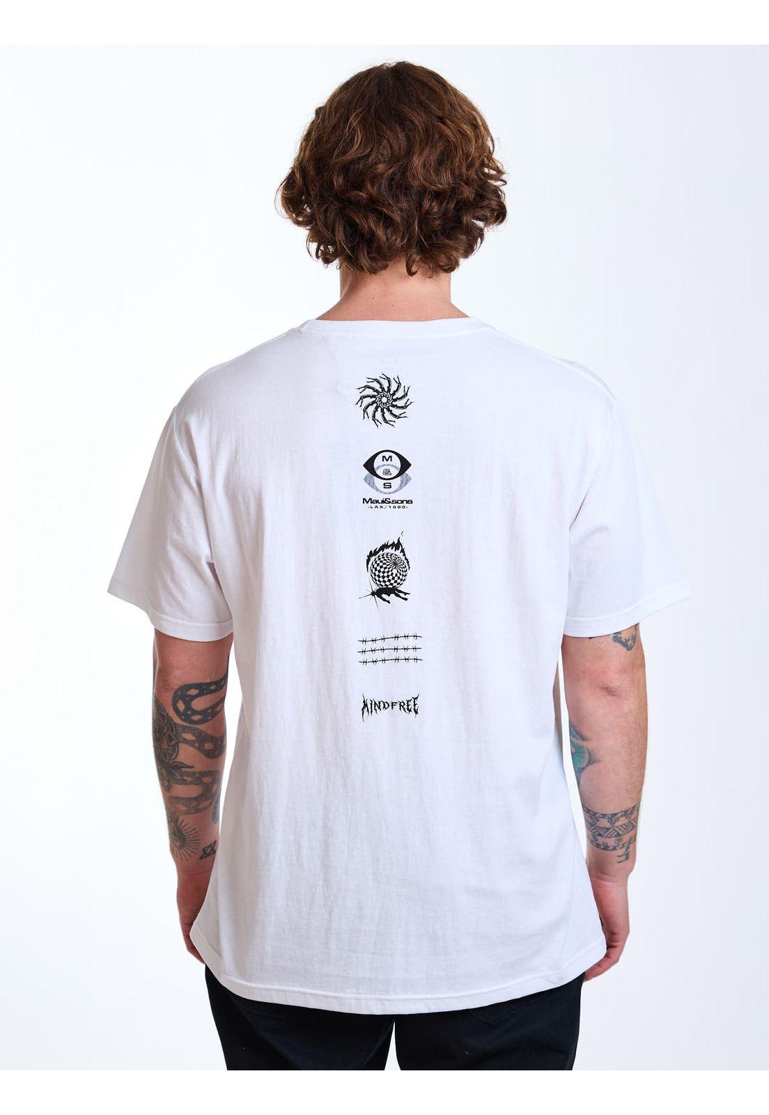 Polera MC Chill Blanco Hombre Maui and Sons-1