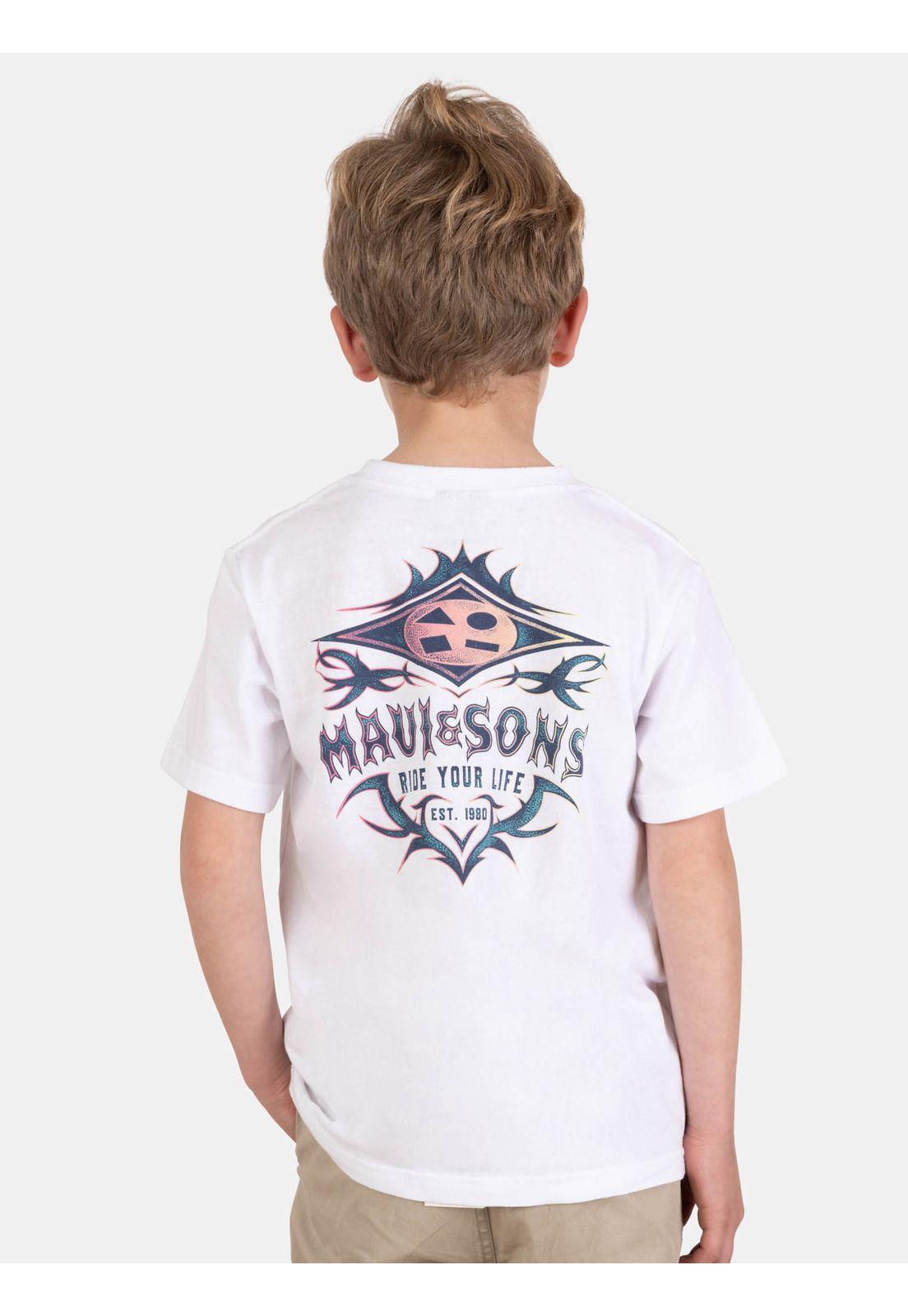 Polera MC SalViva Blanco Infantil Maui And Sons-1