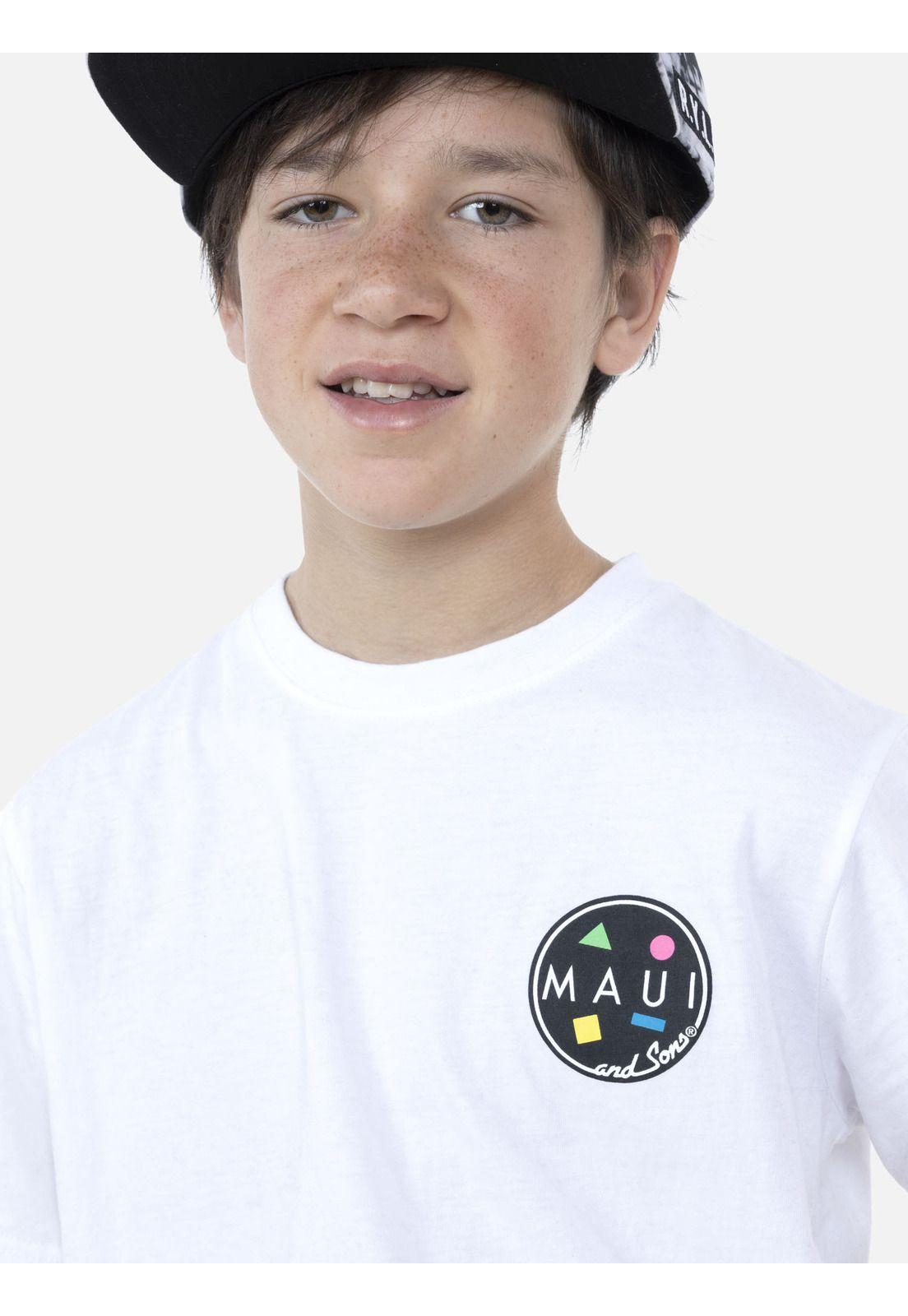 Polera Juvenil 5P467-MV22 Blanco Maui and Sons-2