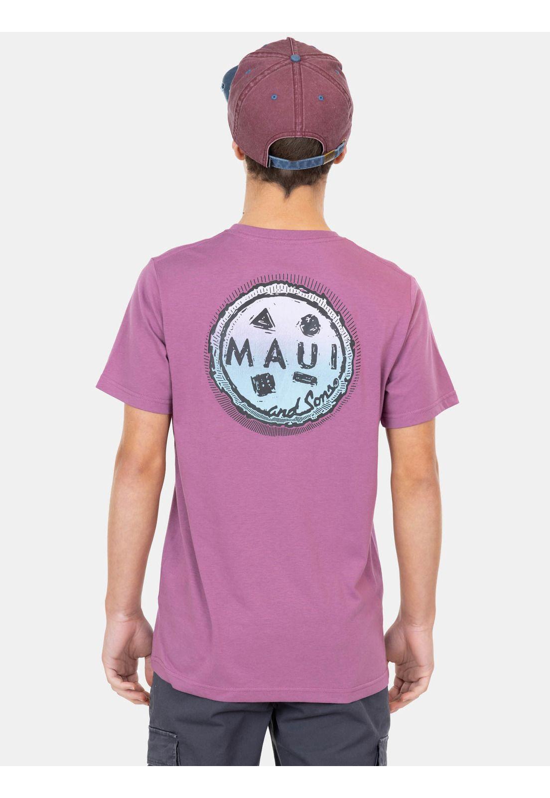 Polera MC Vintage Gradient Morado Infantil Maui And Sons-1