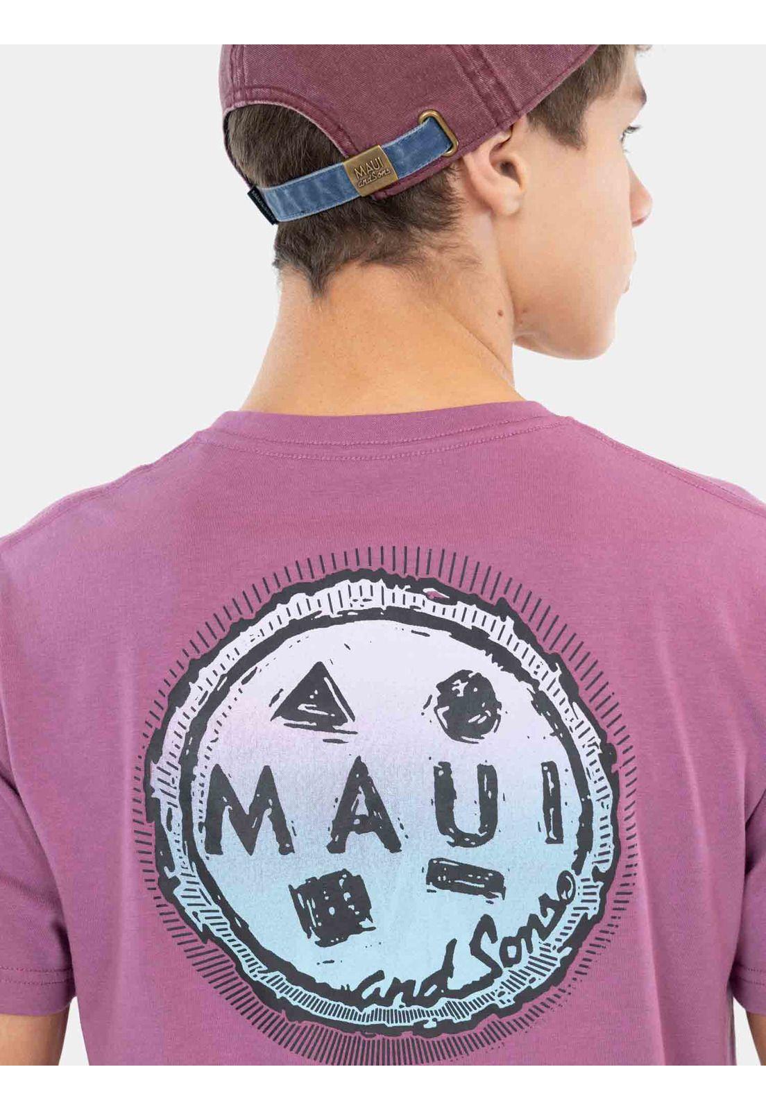 Polera MC Vintage Gradient Morado Infantil Maui And Sons-3