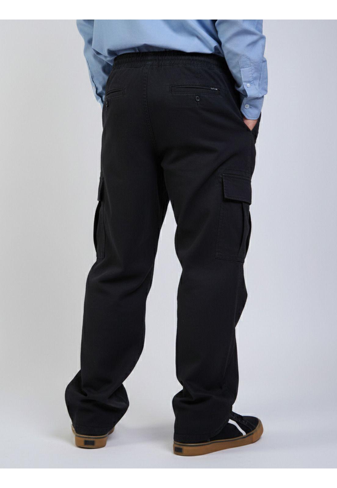 Pantalon Jogger Surfia Negro Hombre Maui And Sons-1