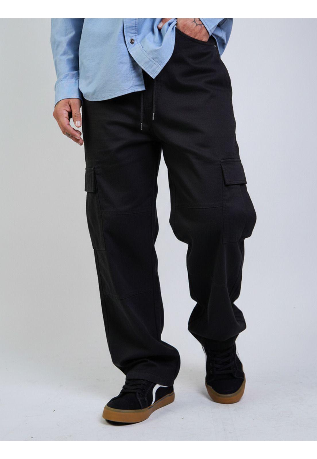 Pantalon Jogger Surfia Negro Hombre Maui And Sons-3