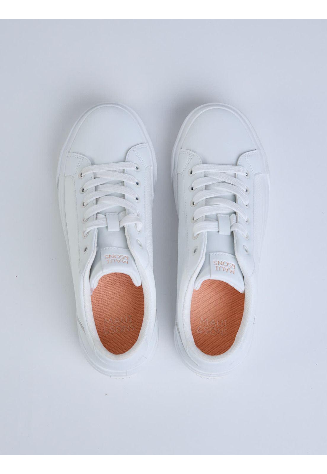 Zapatillas Flow Blanco Mujer Maui and sons-5