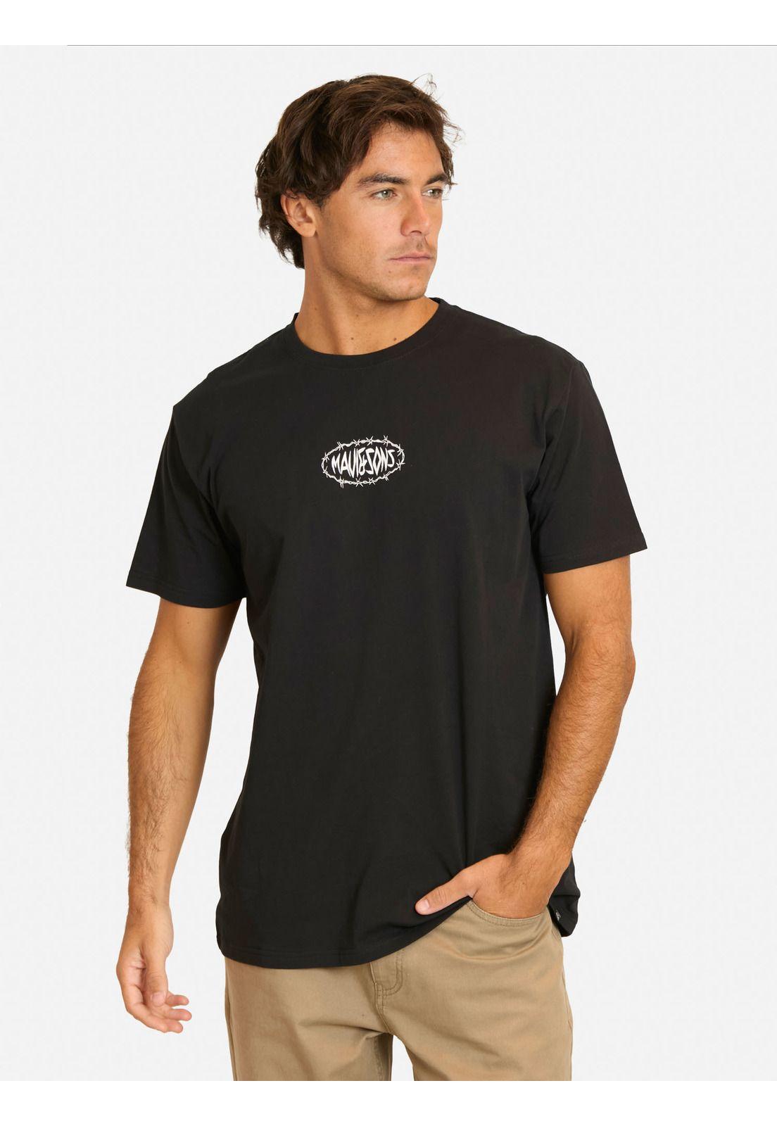 Polera MC Feneyo Negro Hombre Maui And Sons-0