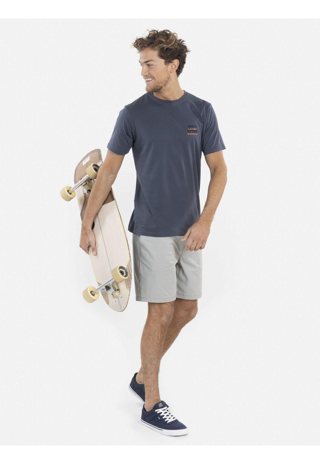 Polera Ride or Die SS TEE Hombre Gris Oscuro Maui and Sons-3