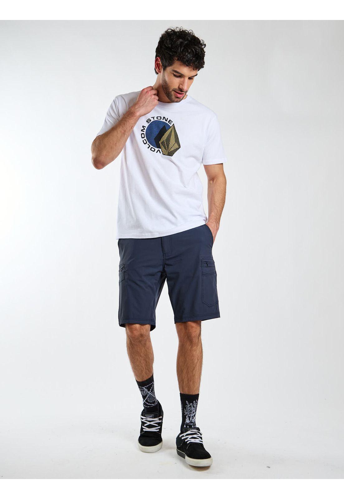 Bermuda Cargo Catalyst Azul Hombre Volcom-6