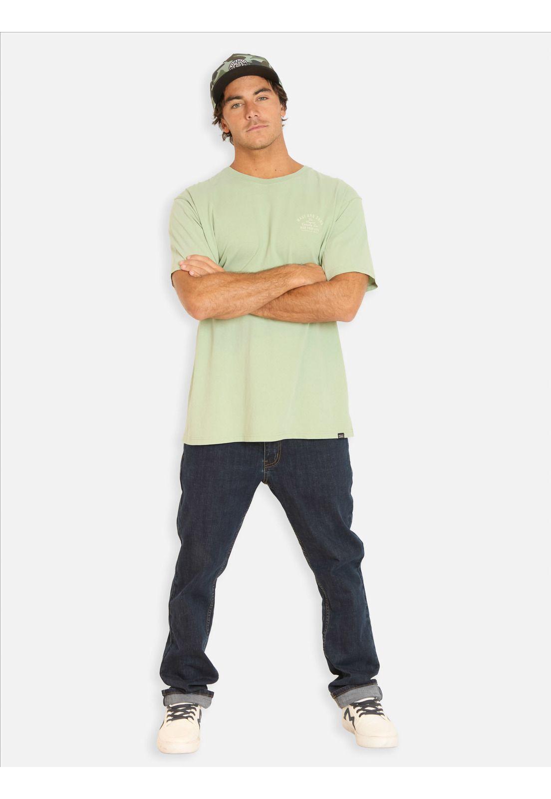 Polera MC Dilis Verde Hombre Maui And Sons-3