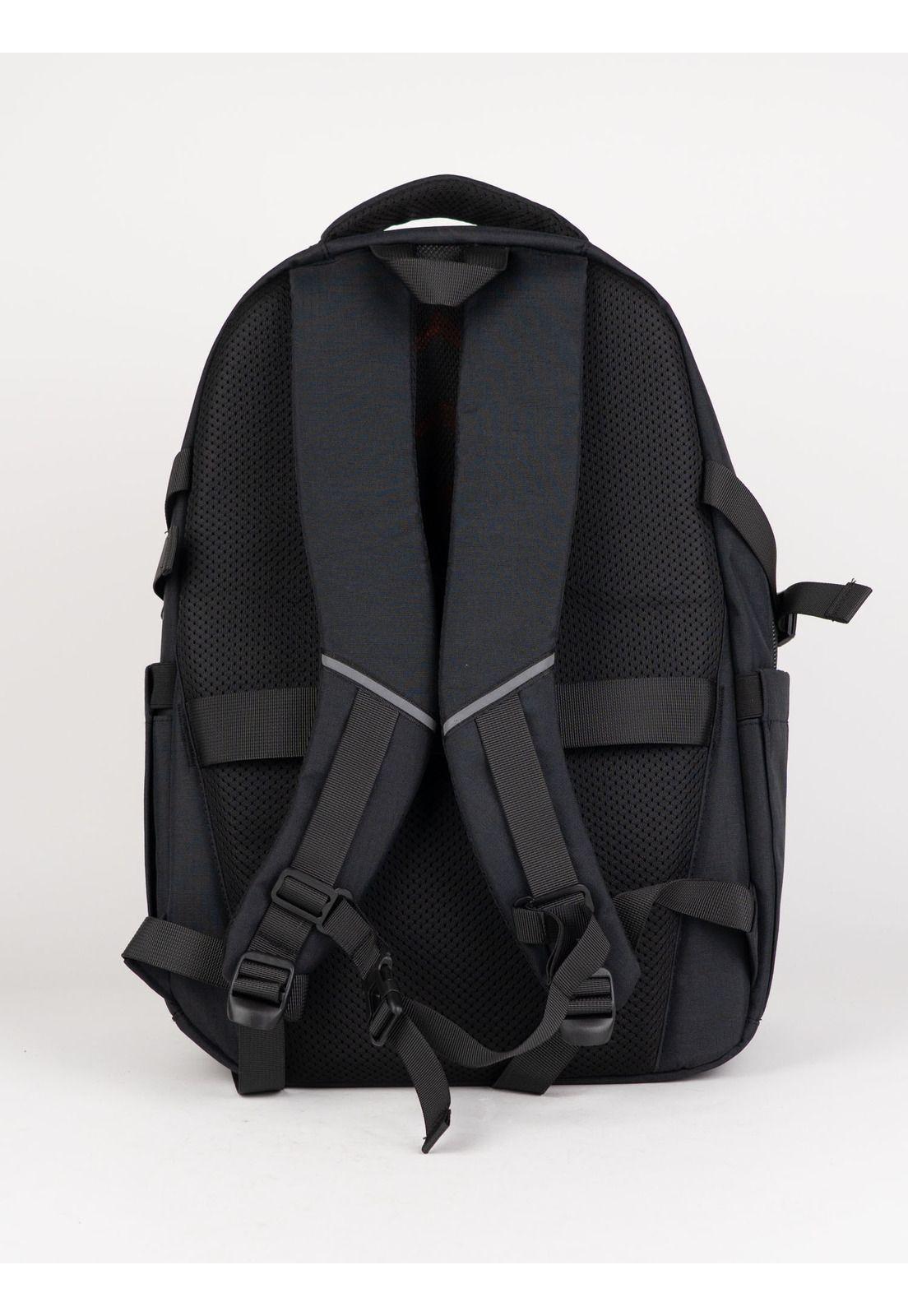 Mochila Escolar Wavely Negro Hombre Maui and sons-4