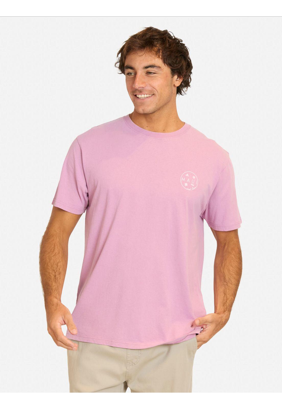 Polera MC Cumico Rosado Hombre Maui And Sons-0
