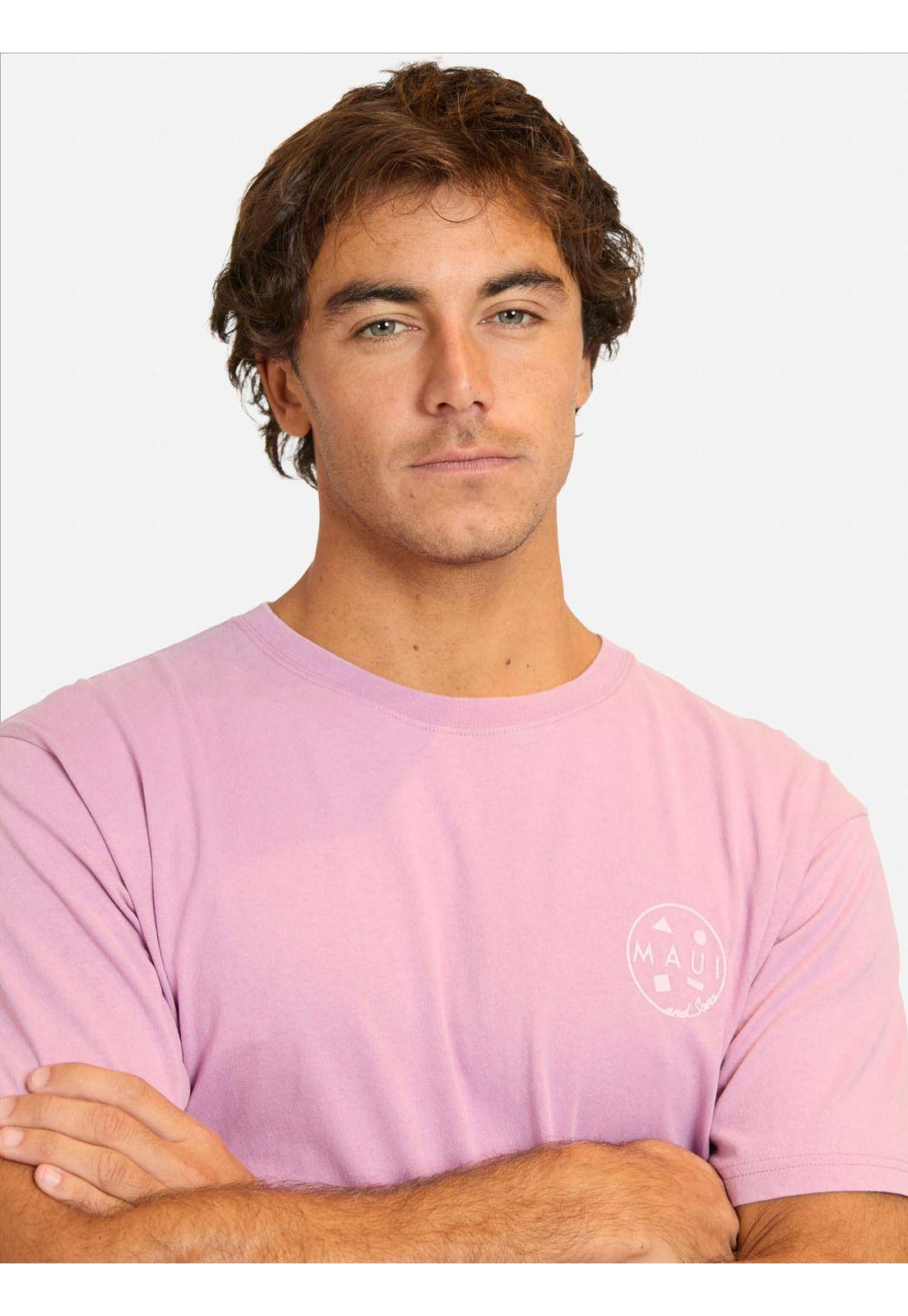 Polera MC Cumico Rosado Hombre Maui And Sons-2