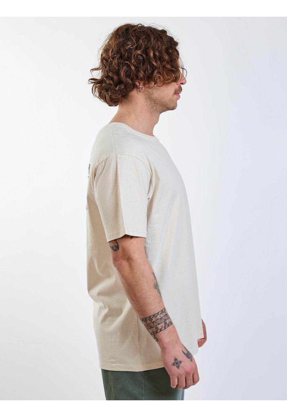Polera MC Migrane Beige Hombre Volcom-2