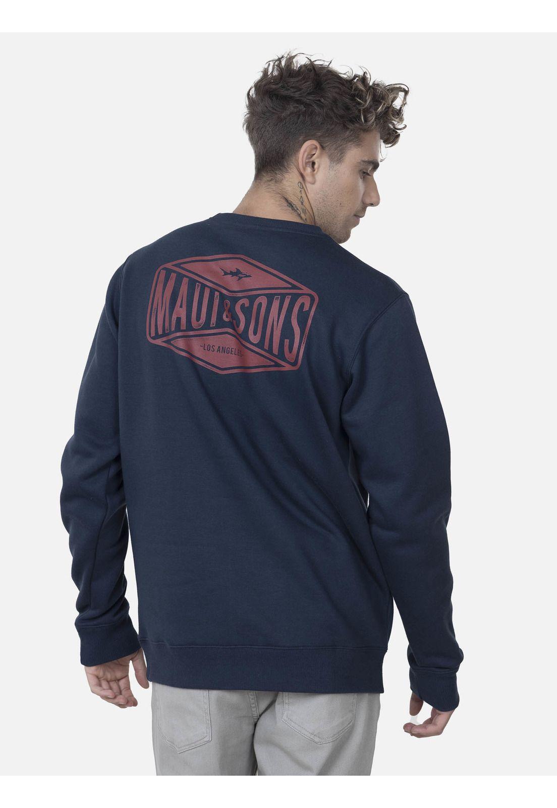 Poleron CR Hombre 5O1027-MI22 Azul Maui and Sons-0