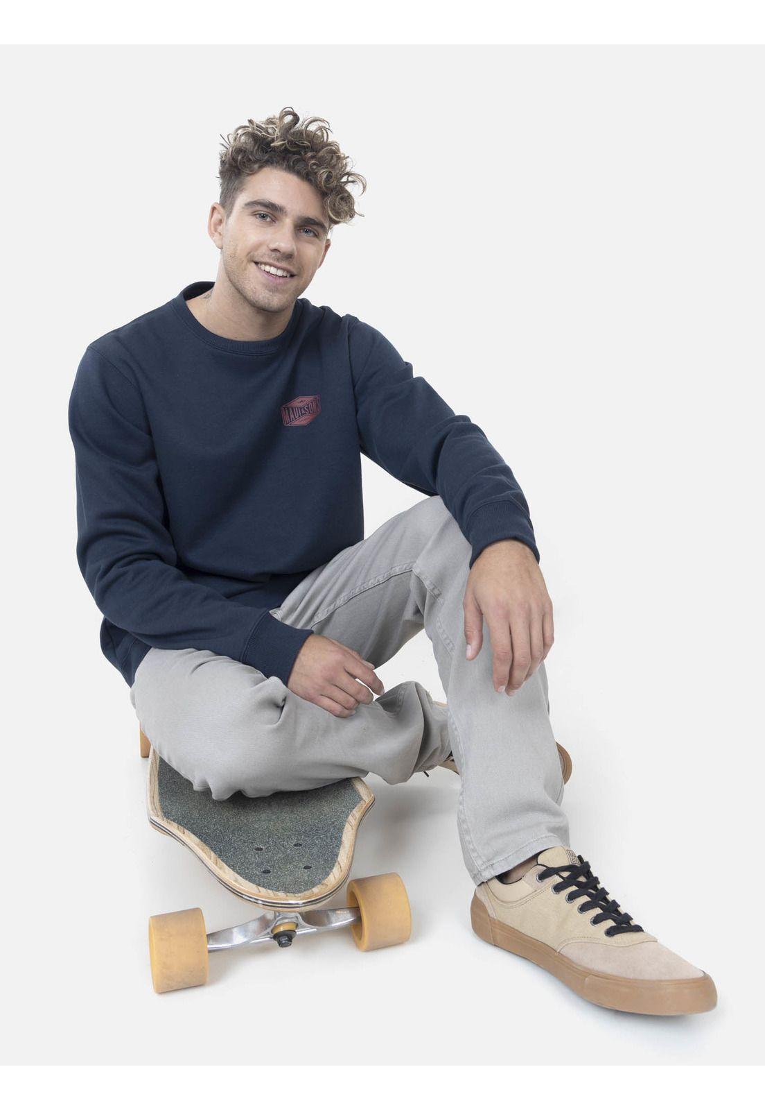 Poleron CR Hombre 5O1027-MI22 Azul Maui and Sons-3