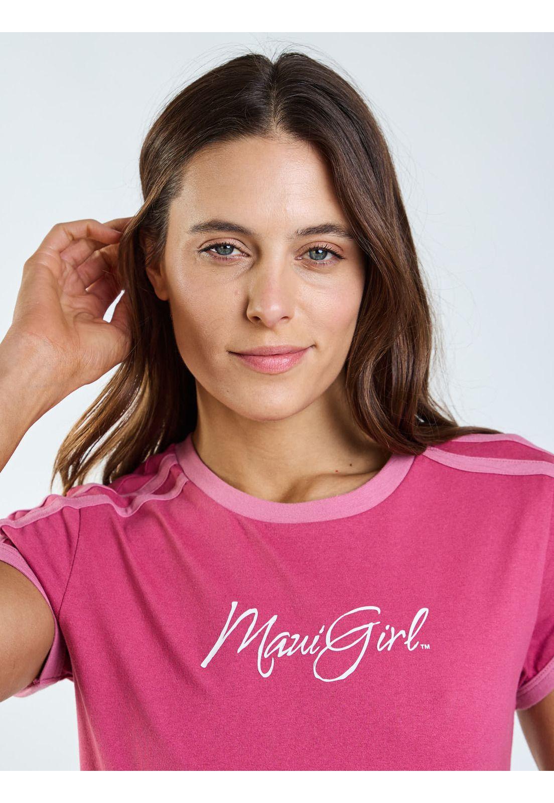 Polera MC Sia Rosado Mujer Maui and Sons-3