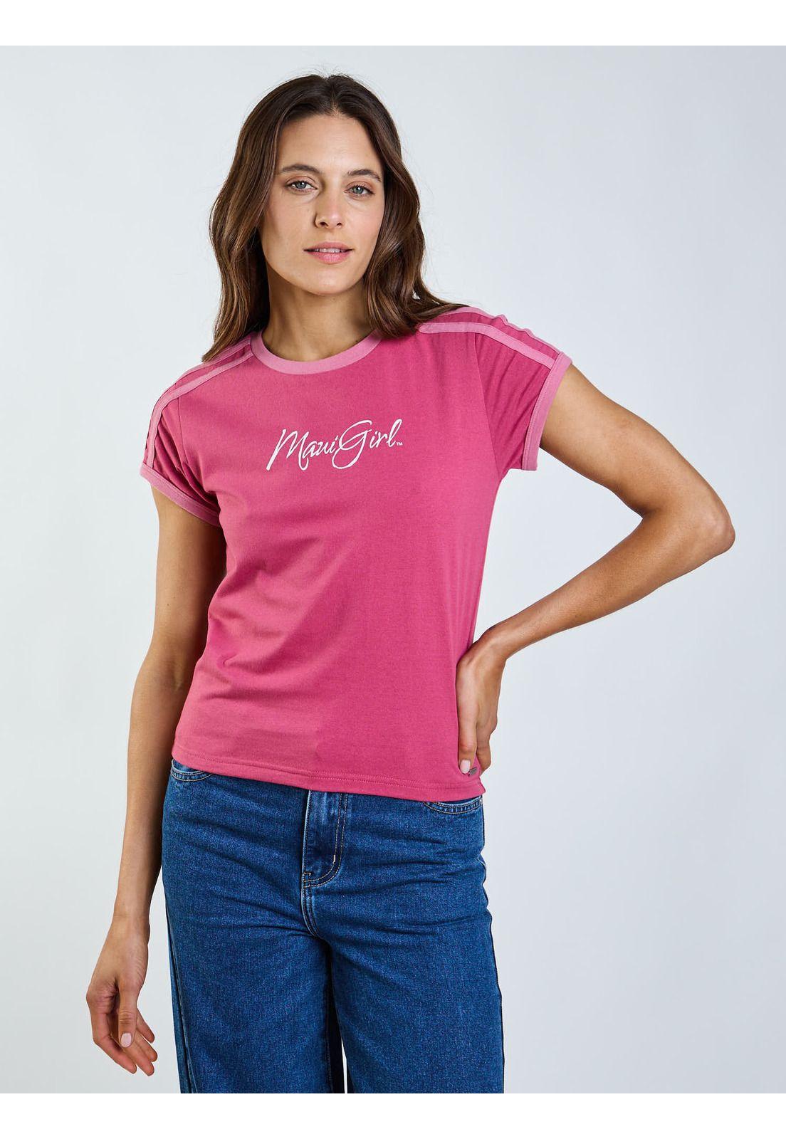 Polera MC Sia Rosado Mujer Maui and Sons-5