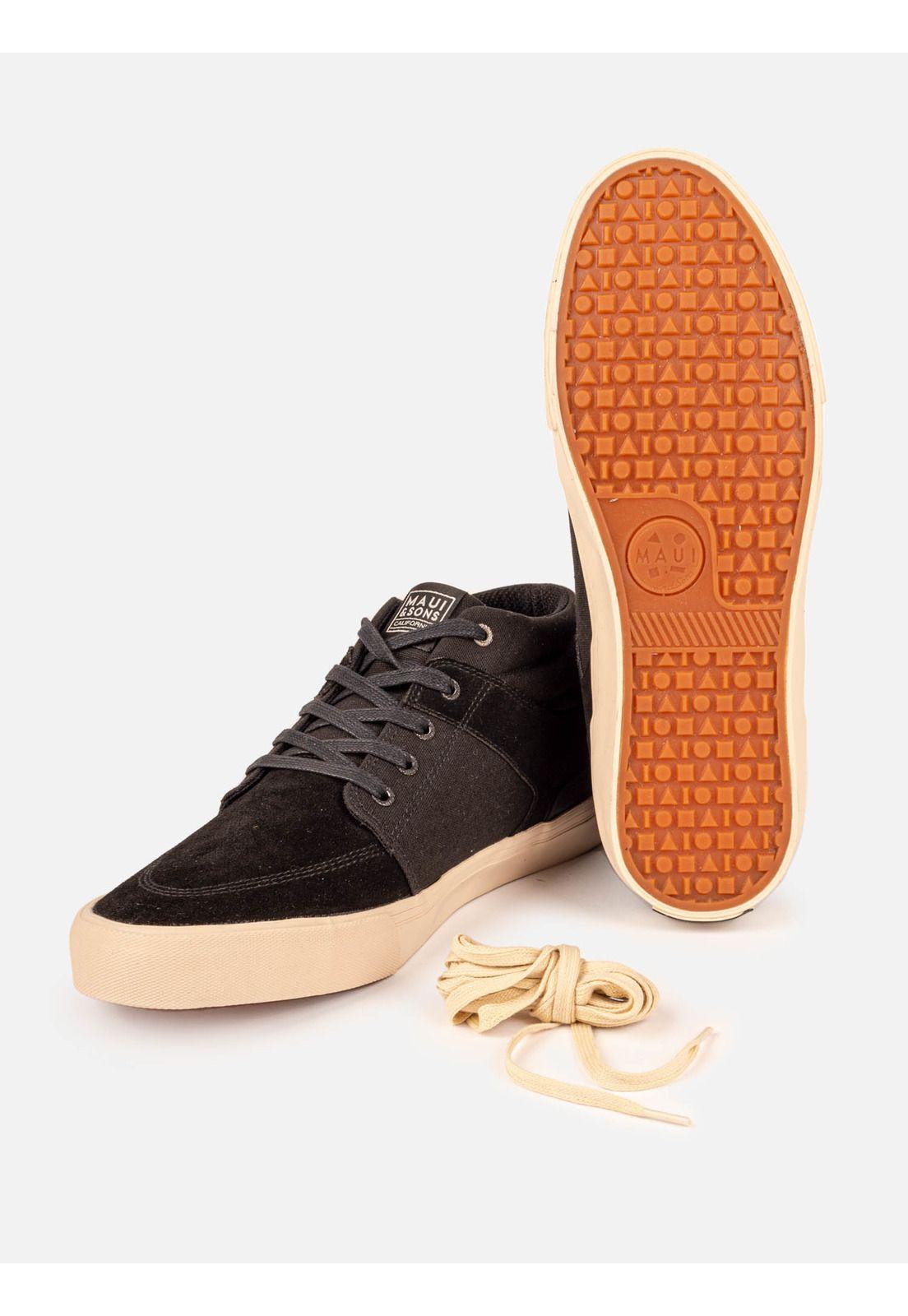 ZAPATILLAS CLASICAS HAOLE HOMBRE MAUI AND SONS | Negro | 41-4