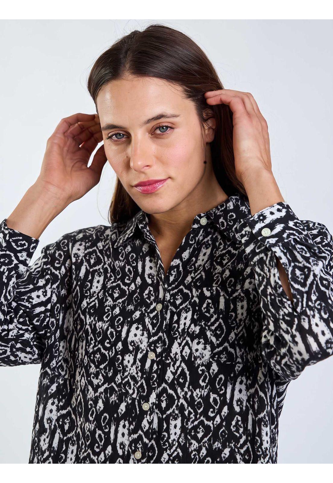 Blusa ML Cala Saona Multicolor Mujer Maui and Sons-3