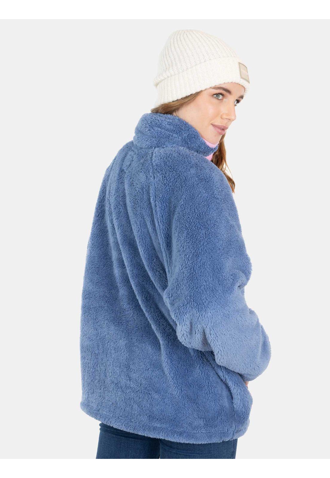 Poleron Chiporro Country Azul Mujer Maui And Sons-1