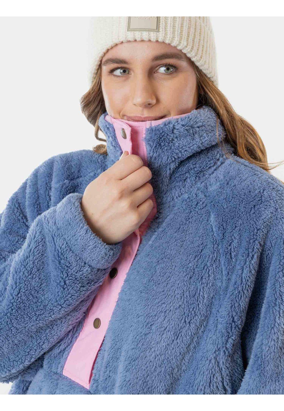 Poleron Chiporro Country Azul Mujer Maui And Sons-2