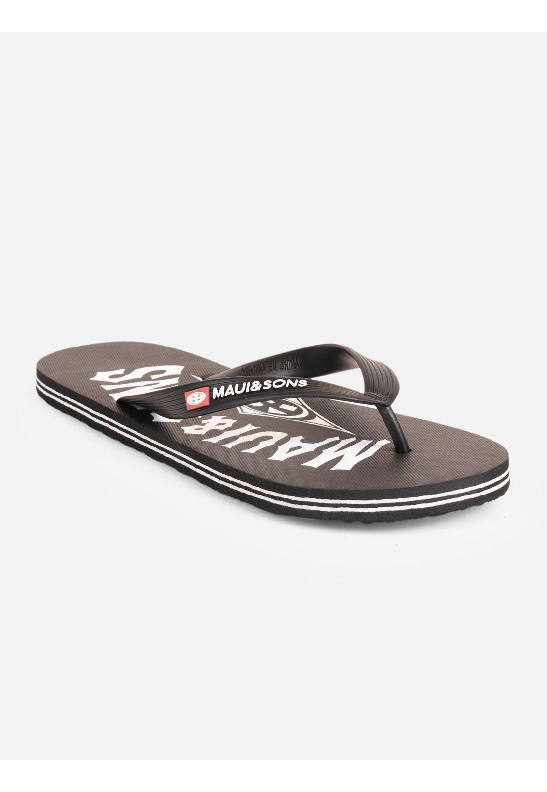 Sandalias Tiarex Negro Hombre Maui And Sons-0