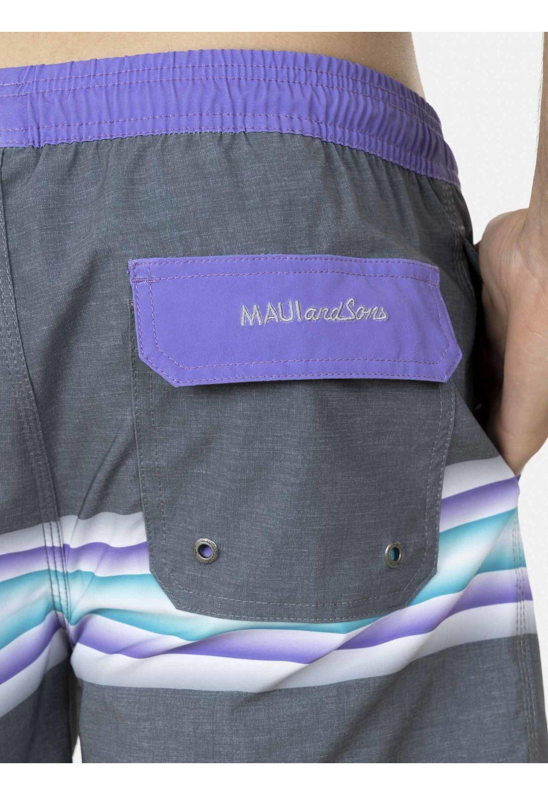 Traje de Baño Hombre 5T1734 Multicolor Maui and Sons-2