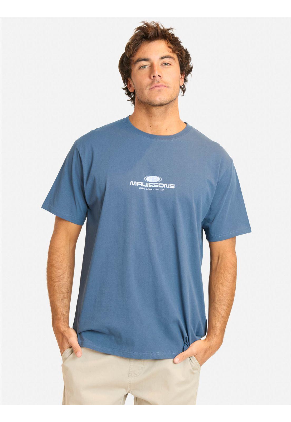 Polera MC Livet Celeste Hombre Maui And Sons-0