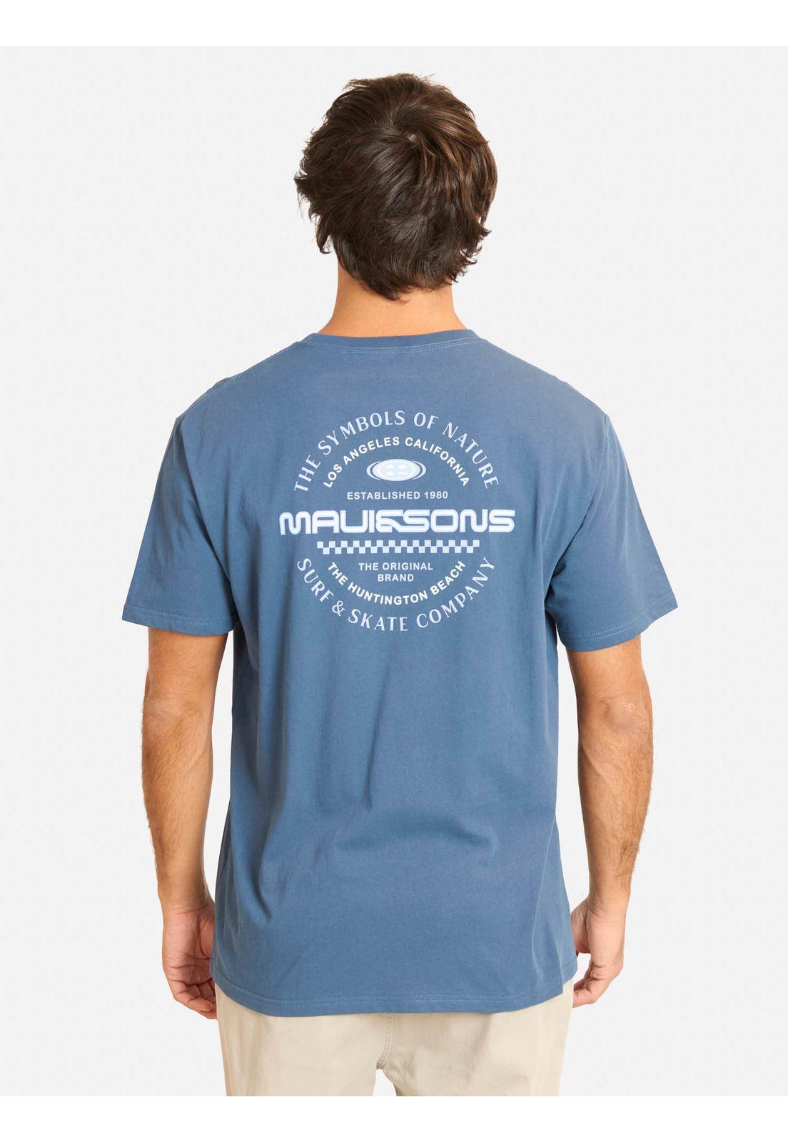 Polera MC Livet Celeste Hombre Maui And Sons-1
