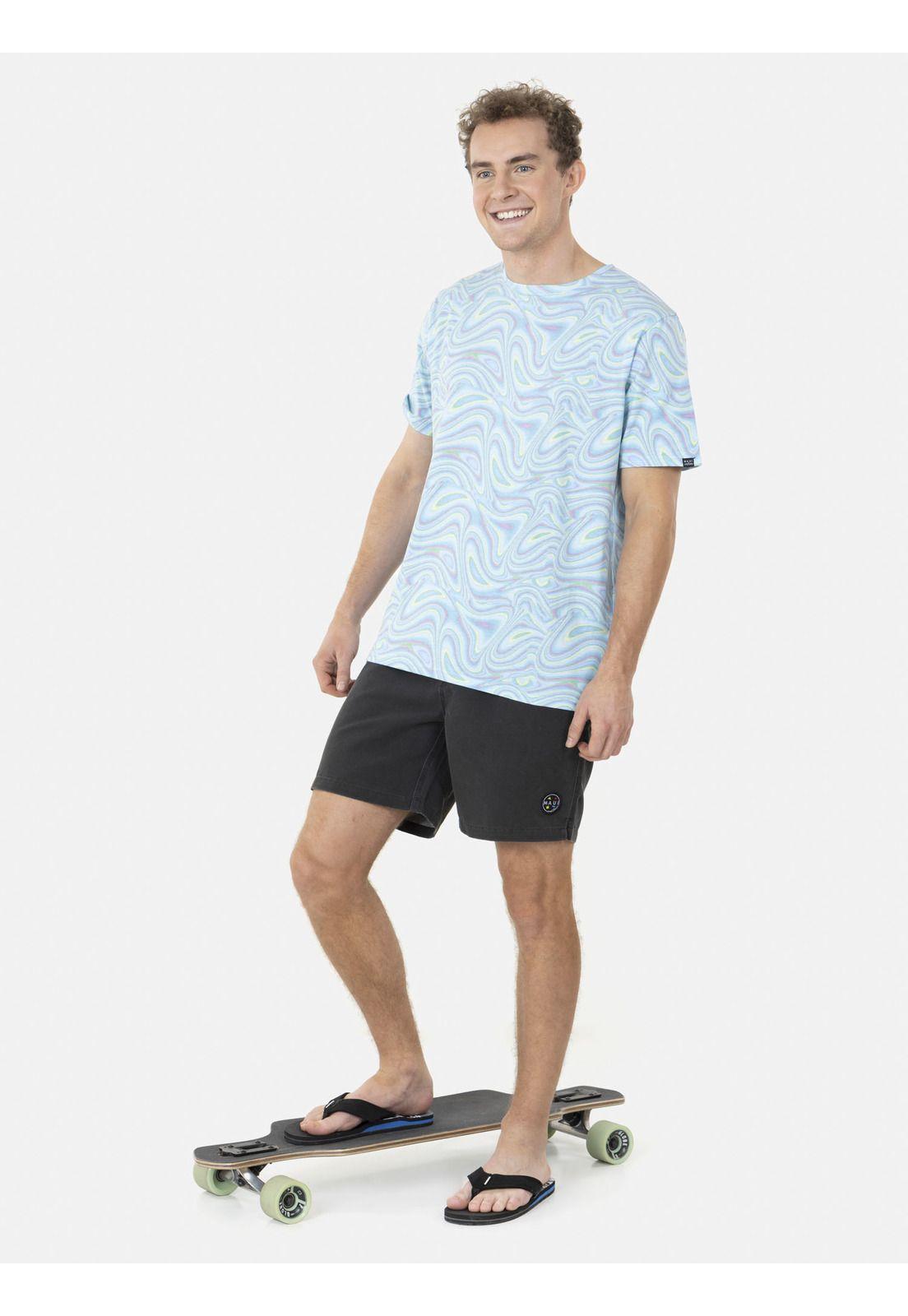 Polera PSYCHODELIC Hombre Multicolor Maui and Sons-3