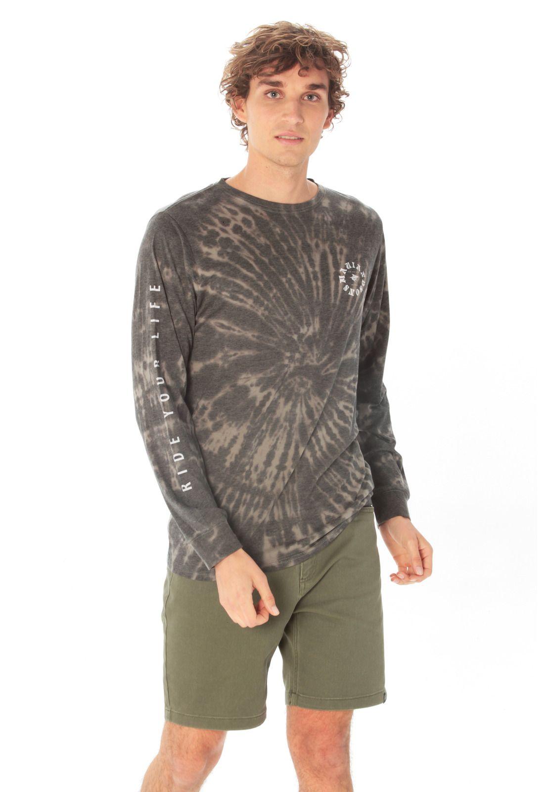 Polera M/L Hombre 5P1052-MV21 Gris Maui and Sons-0