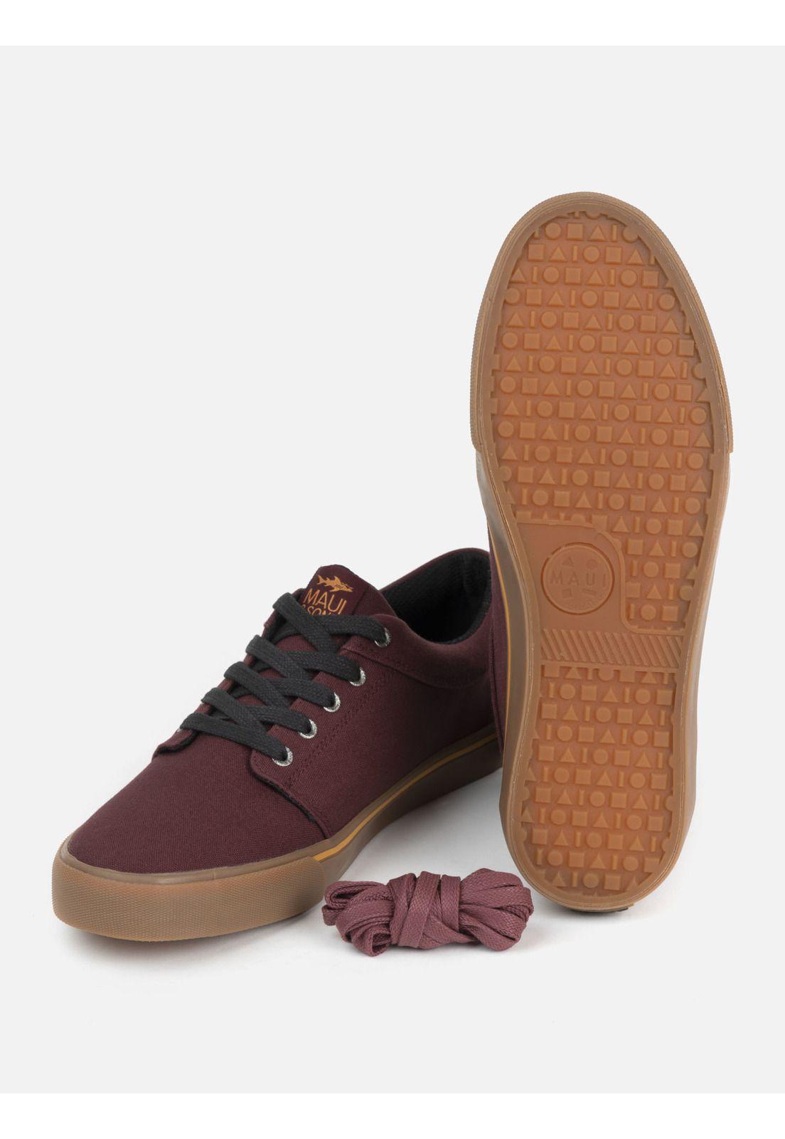 Zapatillas Juvenil Burdeo Maui and Sons-3