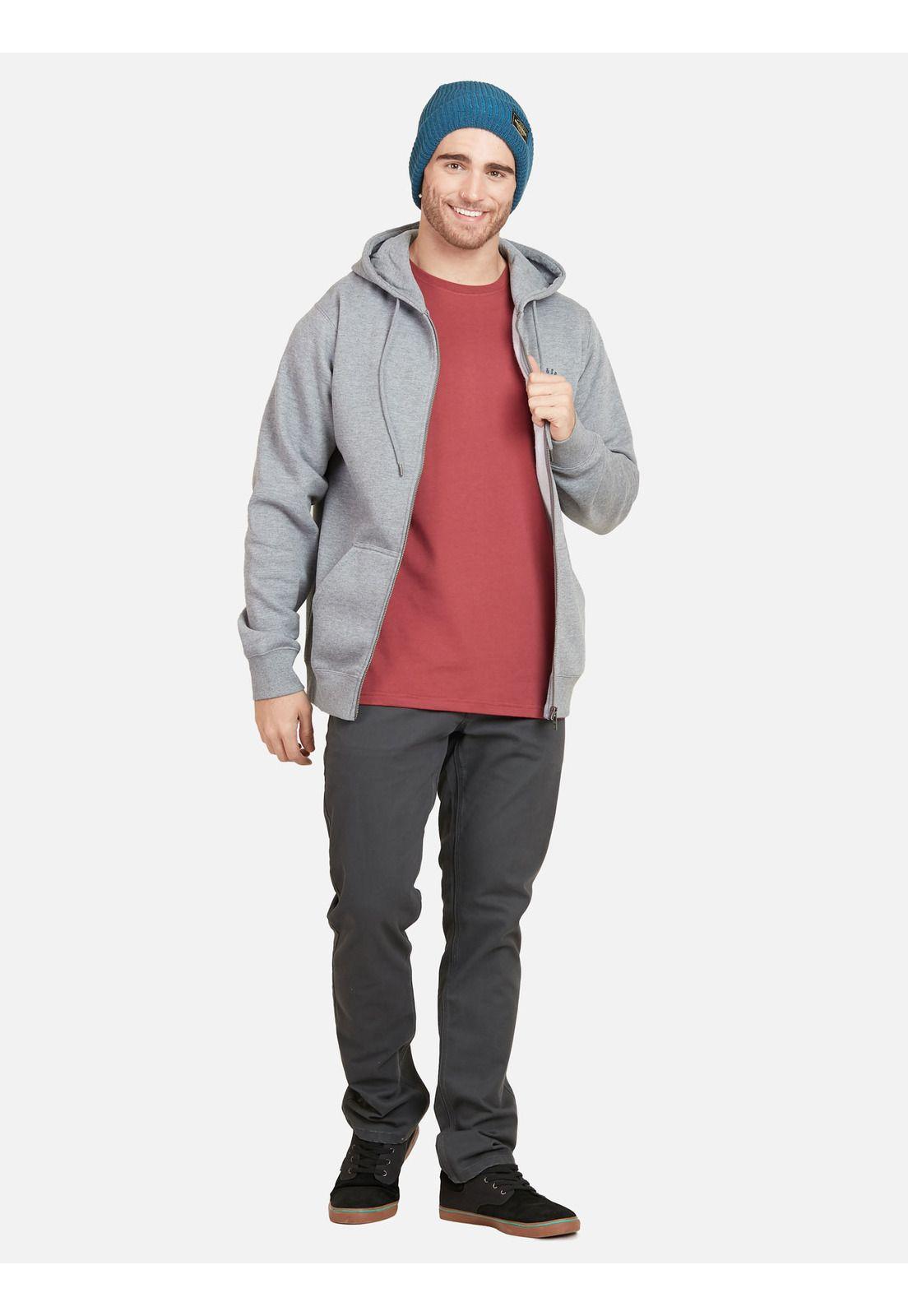 Poleron WEST COAST HOODIES Hombre Gris Maui and Sons-2