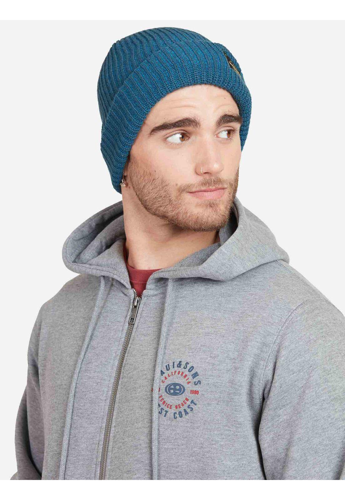 Poleron WEST COAST HOODIES Hombre Gris Maui and Sons-3