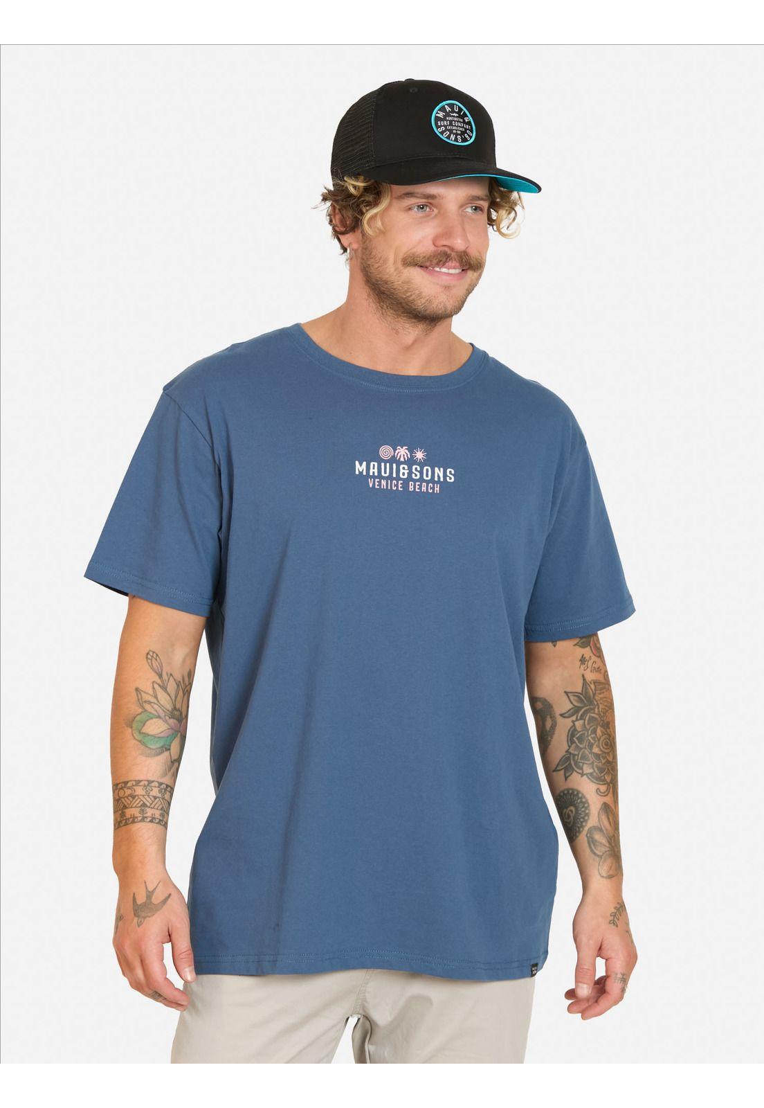 Pack Polera Jockey Kailany Azul Hombre Maui And Sons-0