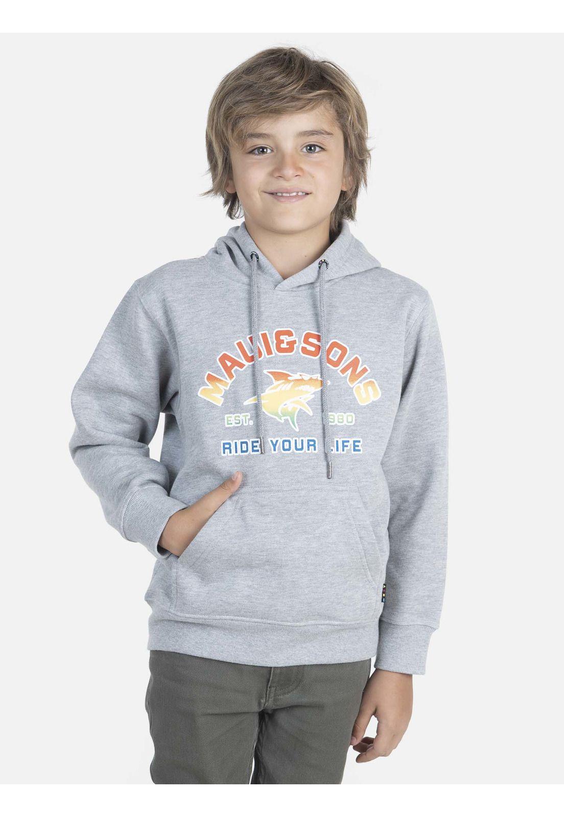 Poleron Niño 5O1553 Gris Maui and Sons-0