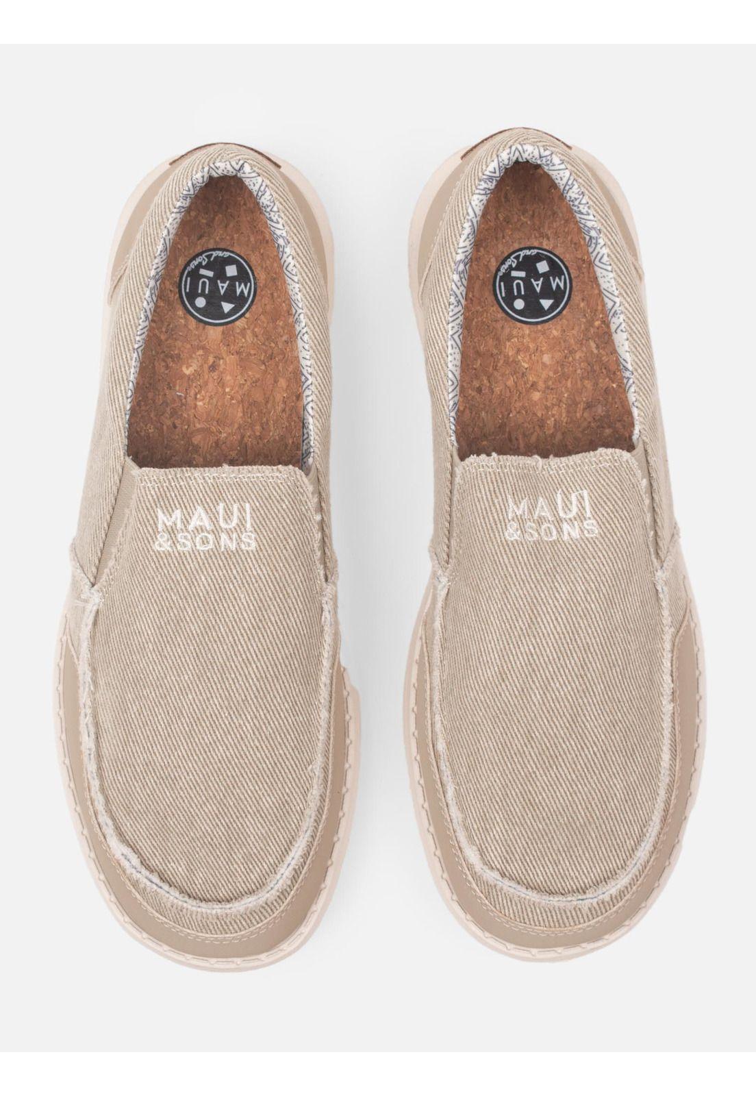 Zapatilla Stormix Beige Hombre Maui And Sons-3