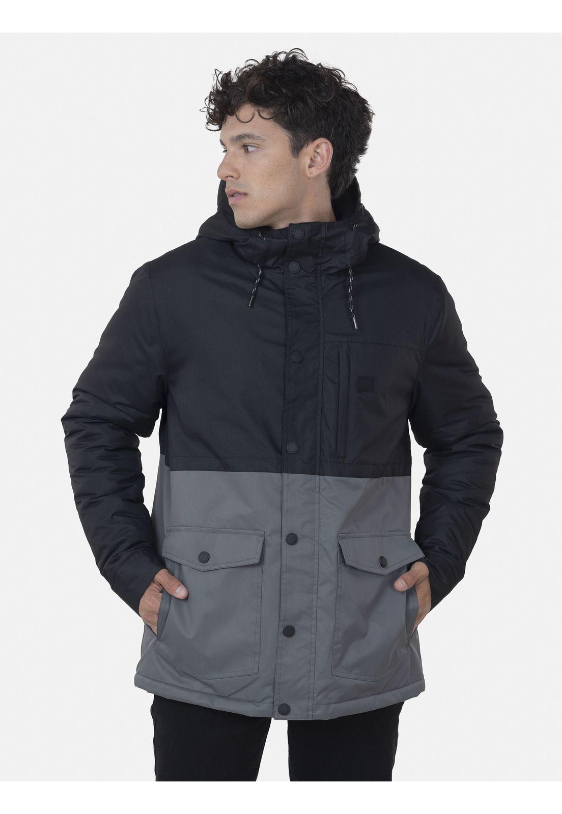 Casaca Hombre REEFER STREET Negro Maui and Sons-0