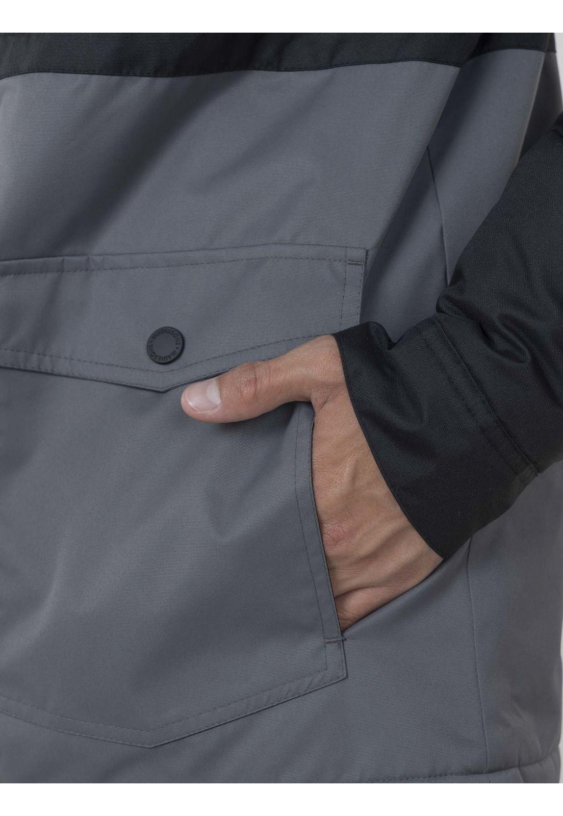 Casaca Hombre REEFER STREET Negro Maui and Sons-3