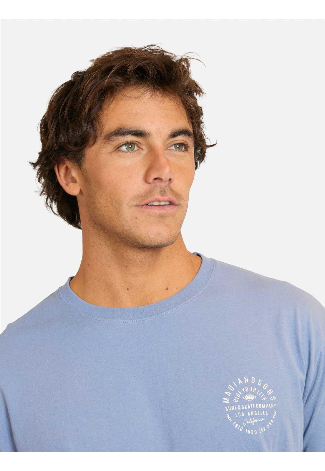 Polera MC Lerete Morado Hombre Maui And Sons-2
