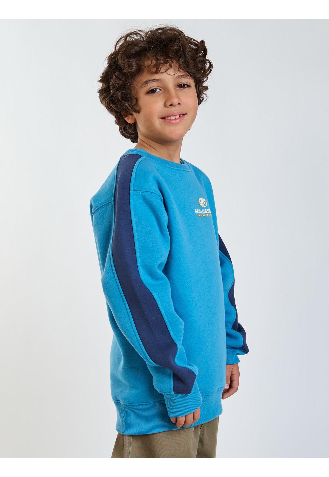 Poleron CR Spirit Azul Infantil Maui and Sons-2