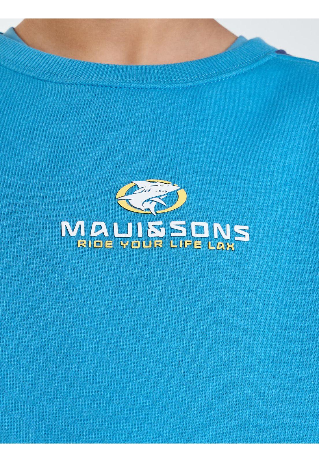 Poleron CR Spirit Azul Infantil Maui and Sons-4