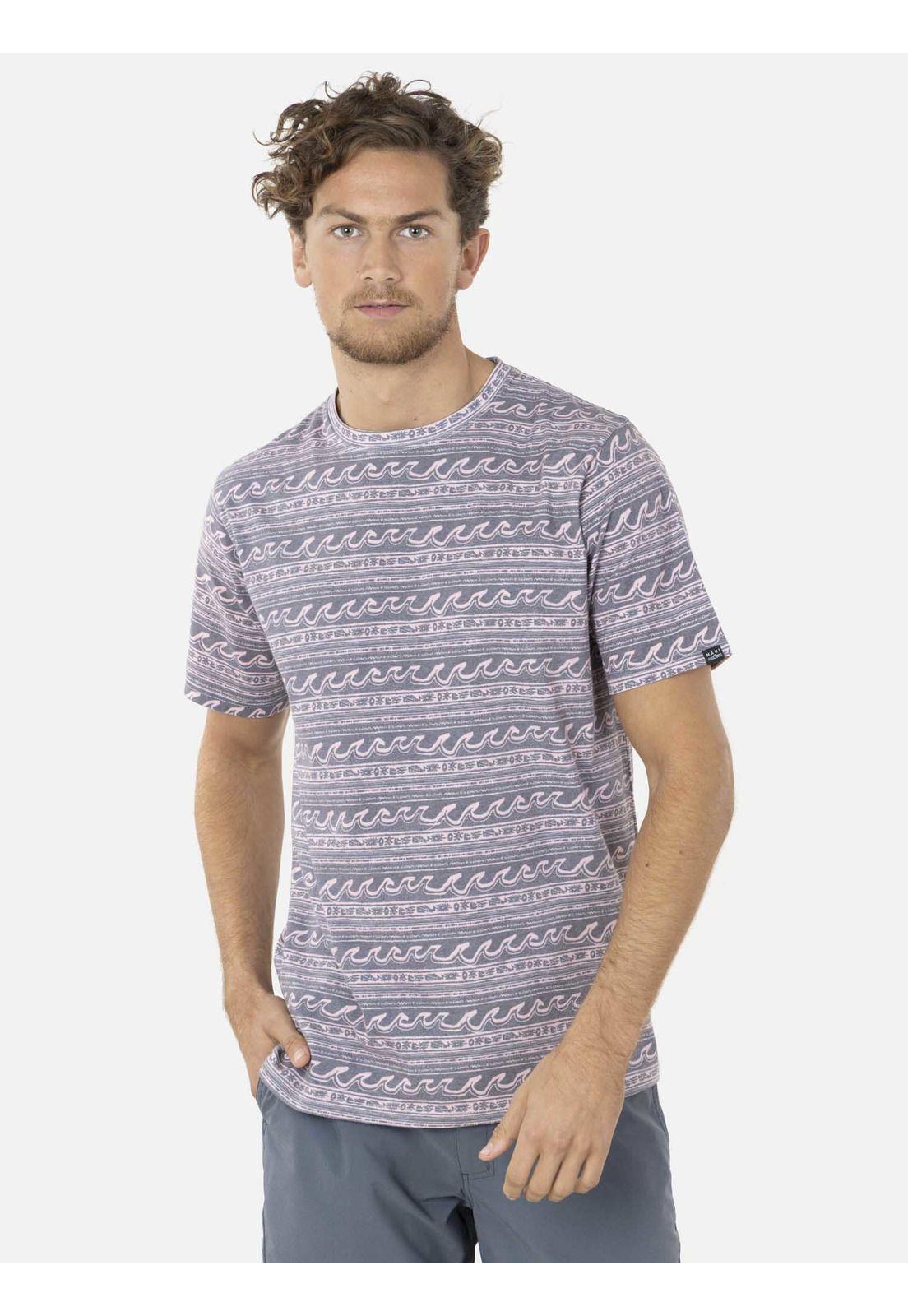 Polera WAVES & SURF Hombre Multicolor Maui and Sons-0