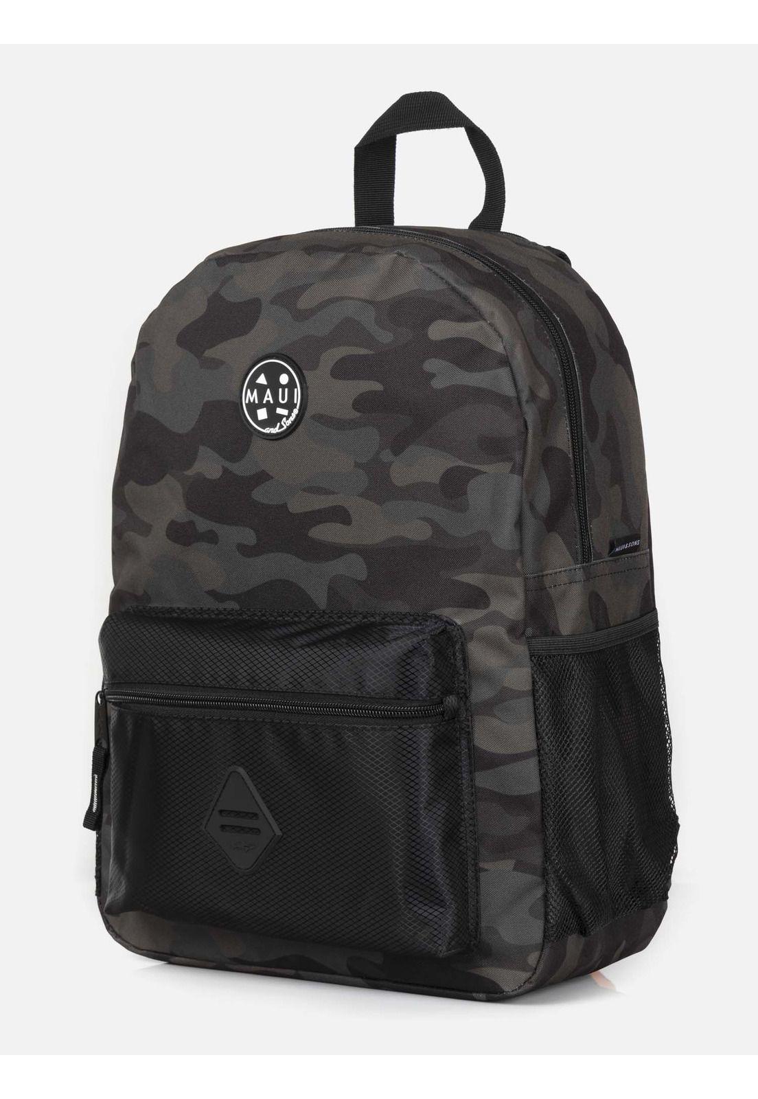 Mochila Escolar Hombre 5AM200-MT22 Verde Maui and Sons-1