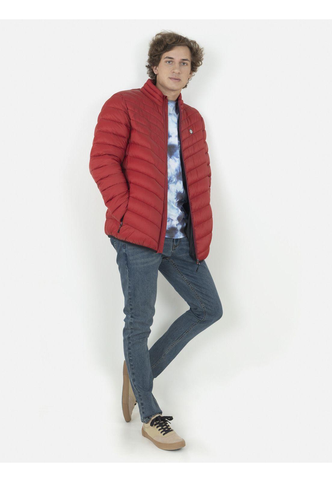Parka BASE PILOT Hombre Rojo Maui and Sons-3