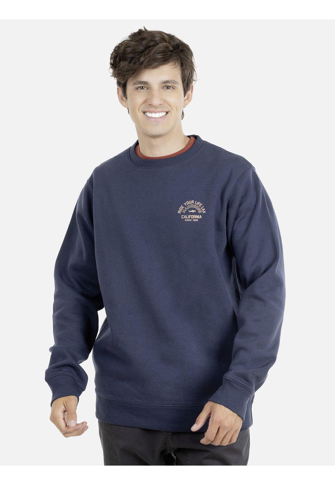 Poleron Hombre 5O420-MI21 Azul Maui and Sons-0