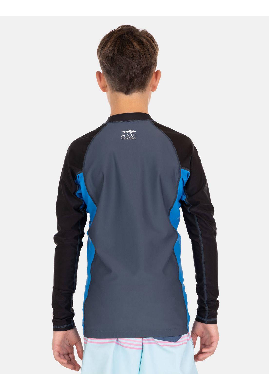 Polera UVP Palmix Gris Infantil Maui And Sons-2