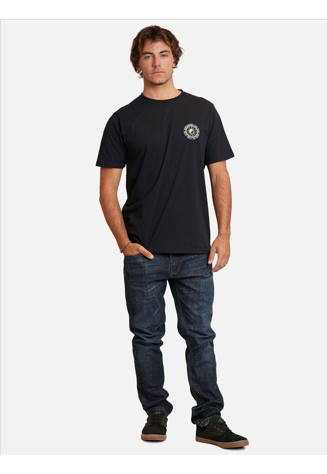 Polera yinyan surfco ss tees Negro Hombre Maui And Sons-3