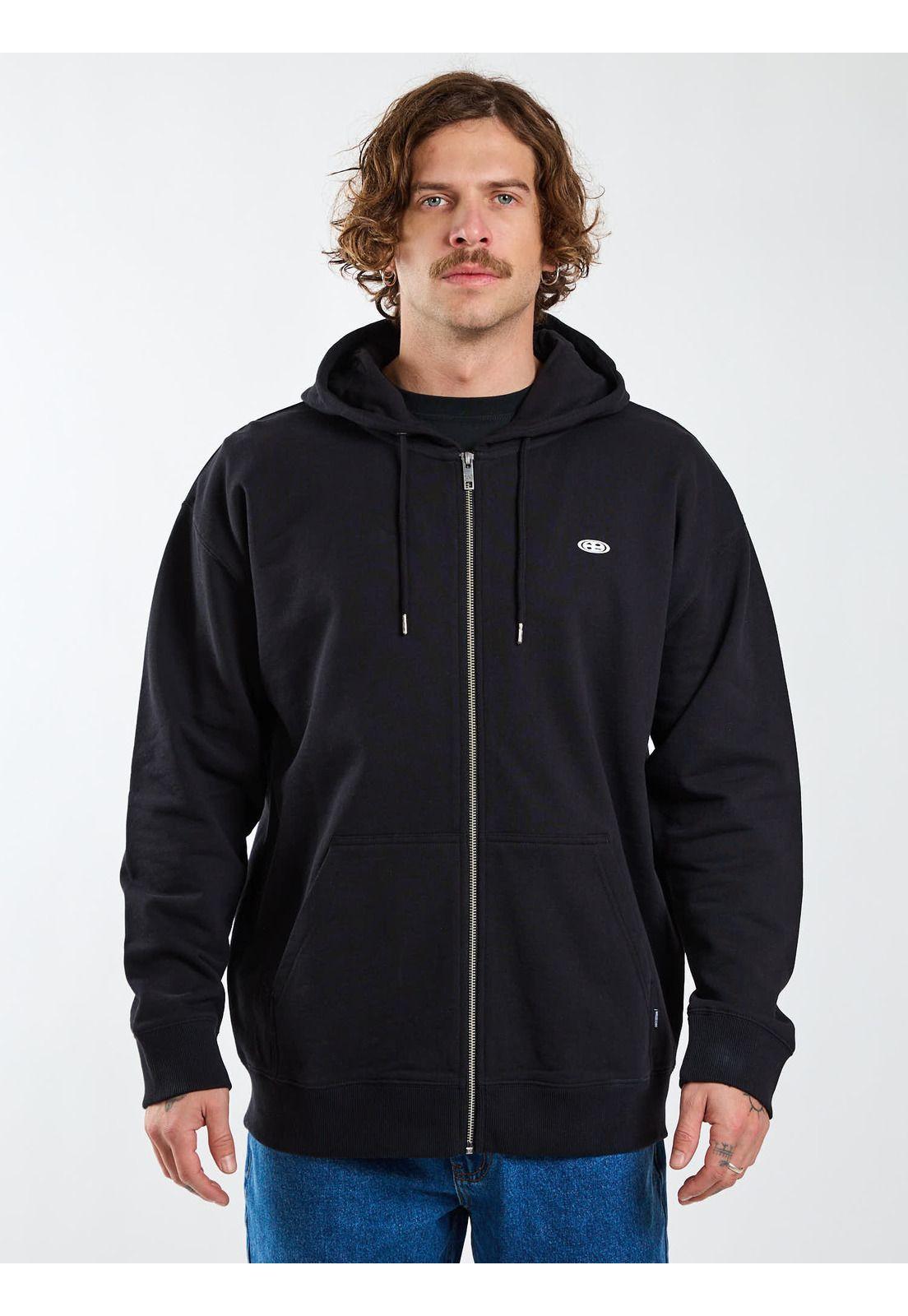 Poleron FZ Core Negro Hombre Maui and Sons-0