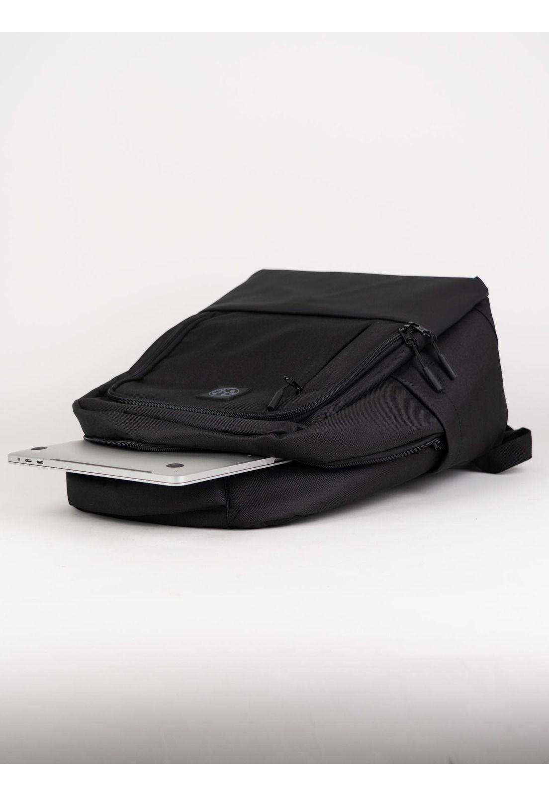 Mochila Escolar Saltix Negro Hombre Maui and sons-3